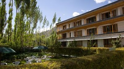 Hotel Caravan Centre Leh Exterior foto